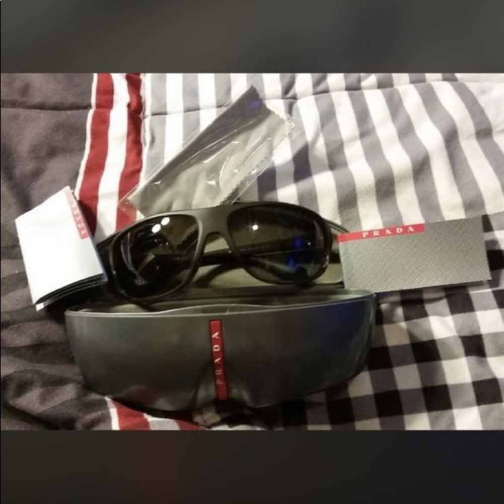 Brown prada shades